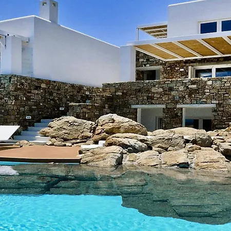 Nyaraló Opulent Zaryi In Mykonos Aegean Views